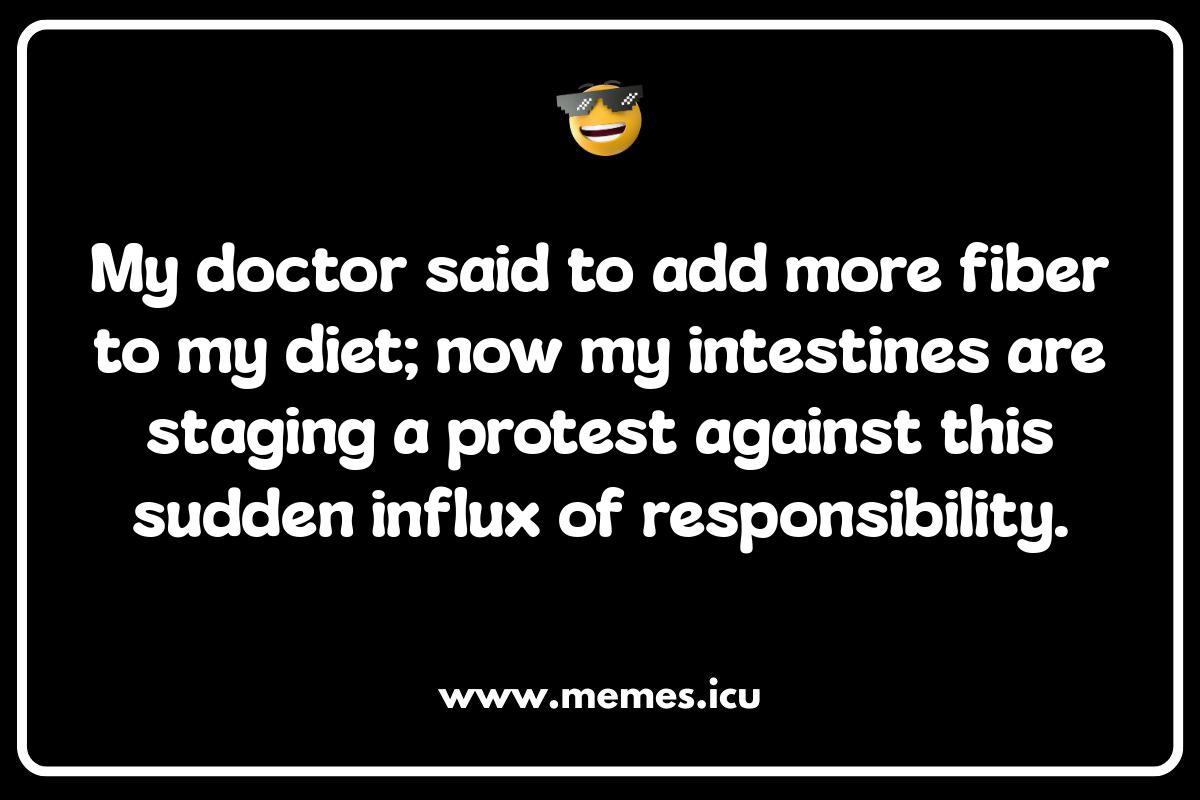 Diarrhea Memes for Adults: Relatable Humor for Uncomfortable Situations Funny diarrhea memes illustrating relatable and uncomfortable situations. Gut-busting diarrhea jokes and puns for adults and kids, found in online humor.