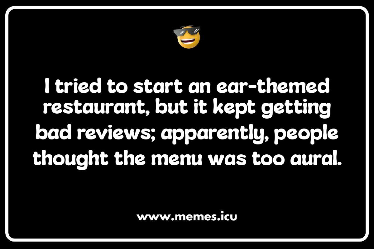 Ears Memes: The Funniest Hearing-Related Humor Online Funny ears memes and jokes online.