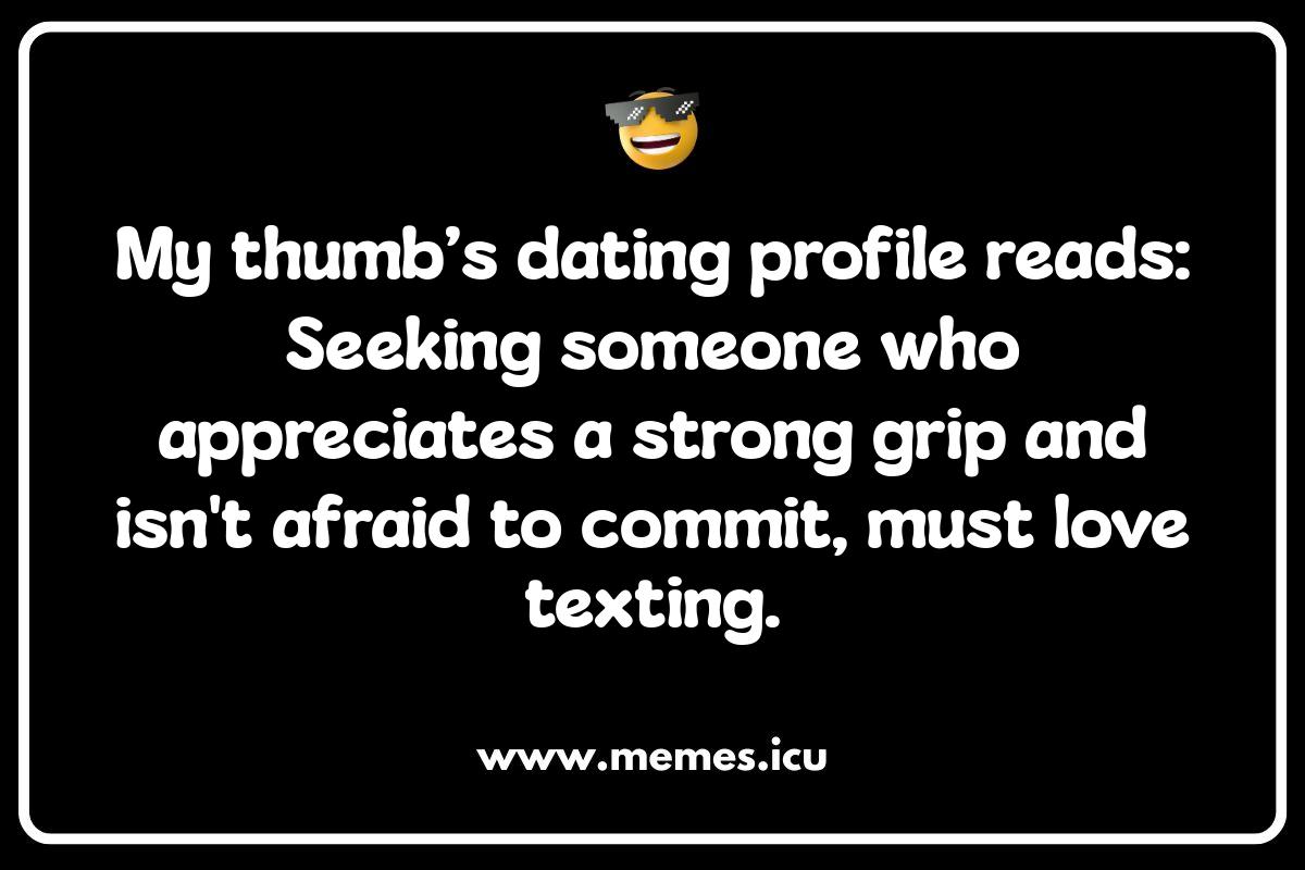 Thumb Memes: The Ultimate Guide to Digitally Amputated Humor Funny thumb memes image. Explore online thumb memes, thumb jokes for kids, and adult humor.